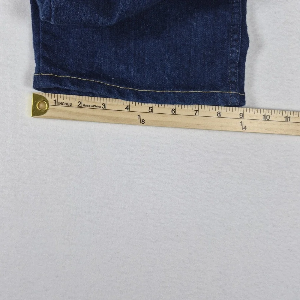 Wrangler Hero Authentic Jeans Size 40x29 Regular Fit Blue Dark Wash